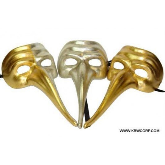 Long Nose Solid Gold/Silver
