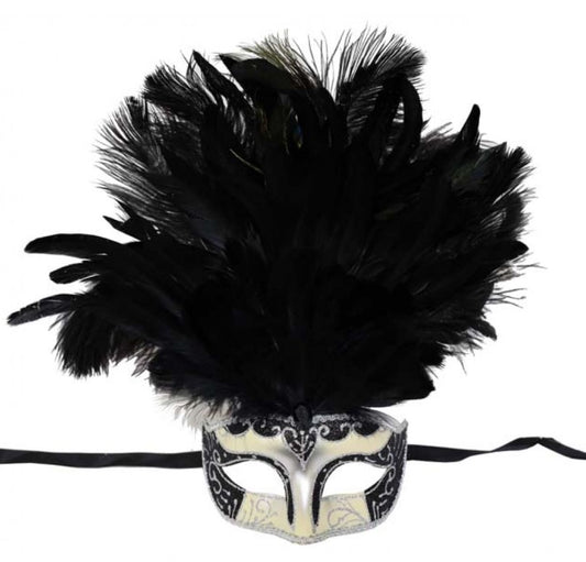 Masquerate Party Feather Mask