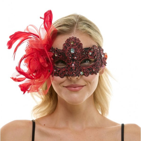 Lace Fascinator Mask
