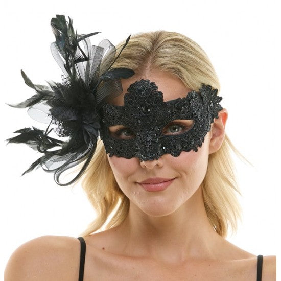 Lace Fascinator Mask
