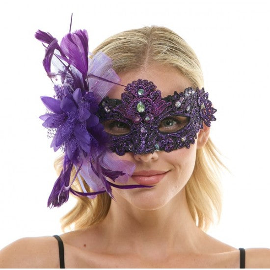 Lace Fascinator Mask