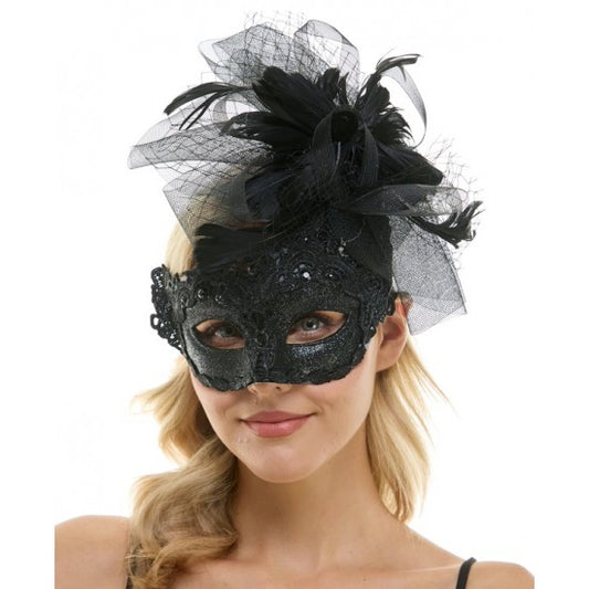Lace Fascinator Mask