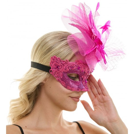 Lace Fascinator Mask