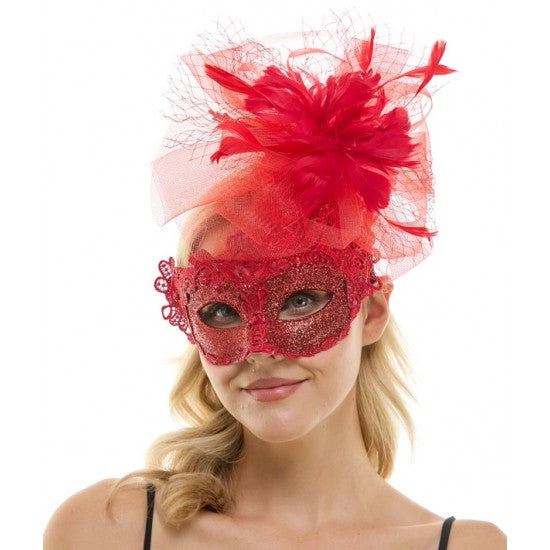 Lace Fascinator Mask