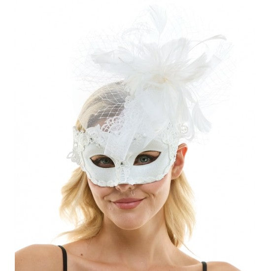 Lace Fascinator Mask
