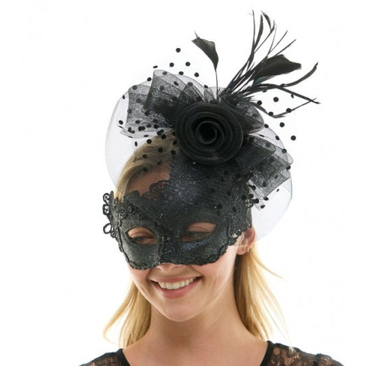 Lace Fascinator Mask