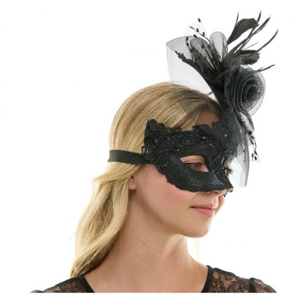 Lace Fascinator Mask