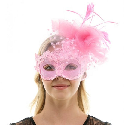 Lace Fascinator Mask