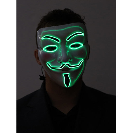 Light-Up Vendetta Mask