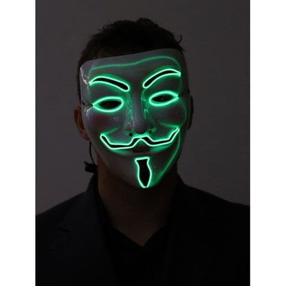 Light-Up Vendetta Mask