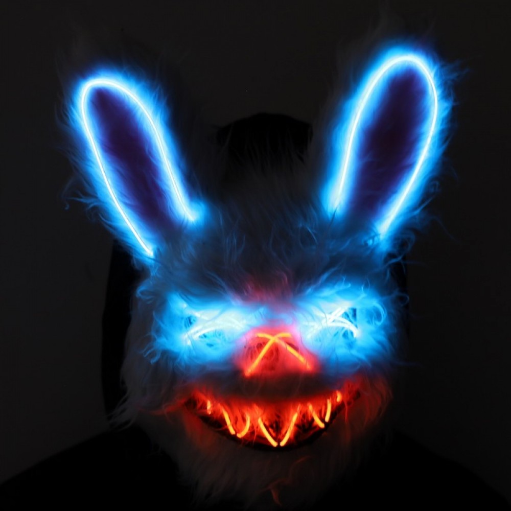 Light-Up Bunny Mask