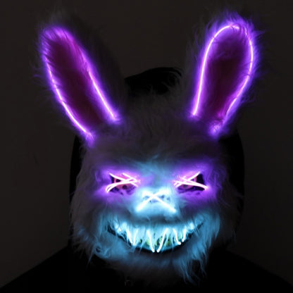 Light-Up Bunny Mask