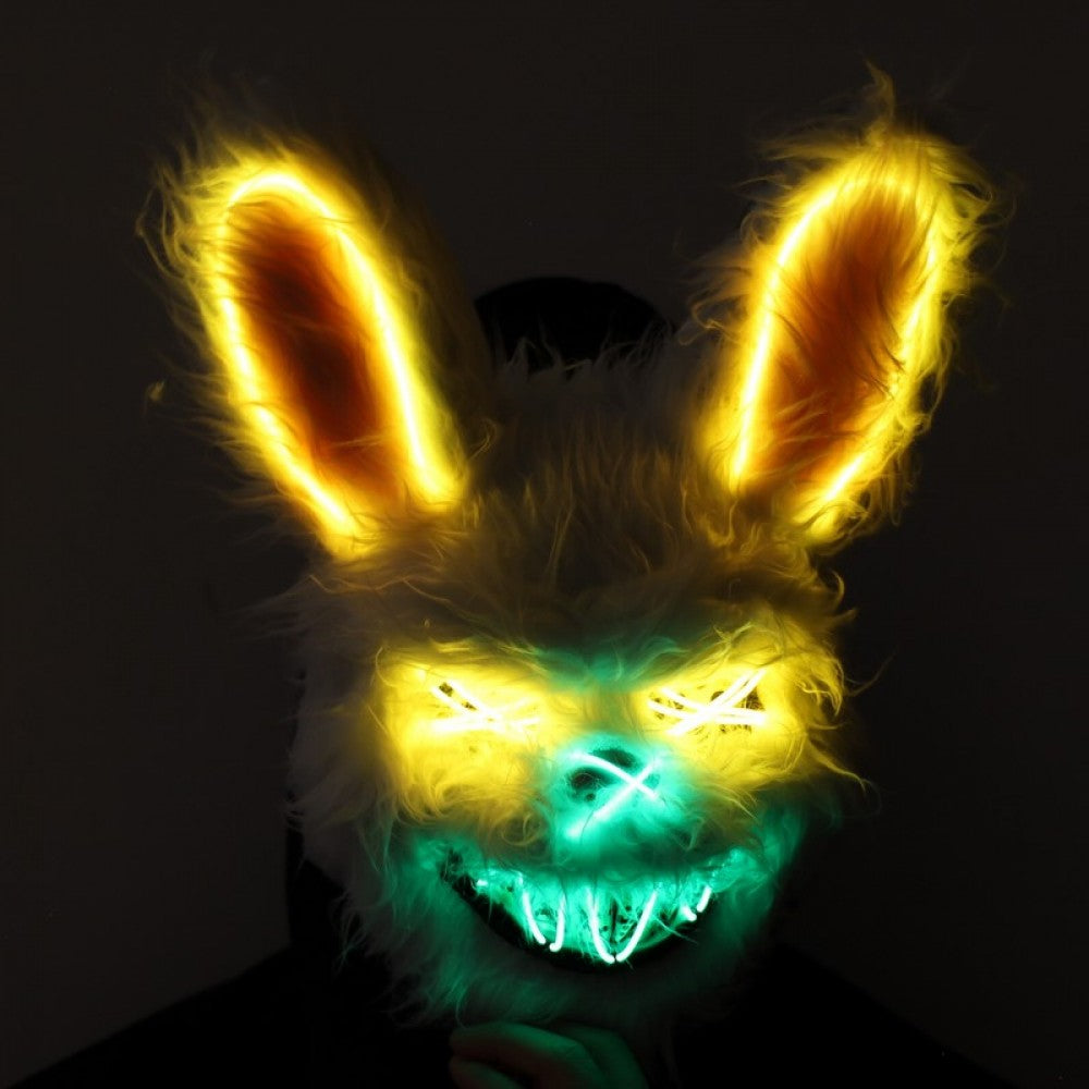 Light-Up Bunny Mask