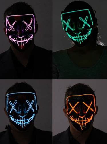Light-Up X Eyes Mask