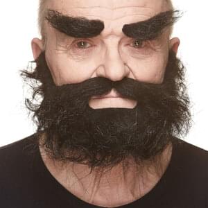 Trapper Fake Mustache Beard
