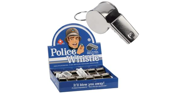 Metal Police Whistle