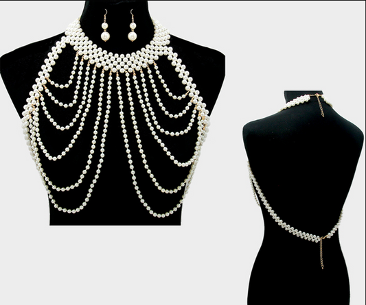 Pearl Chunky Bodychain