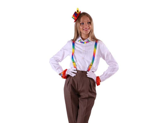 Rainbow Patterned Clown Kit