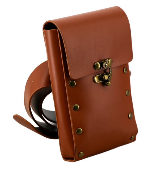 Leatherette Bag w/belt