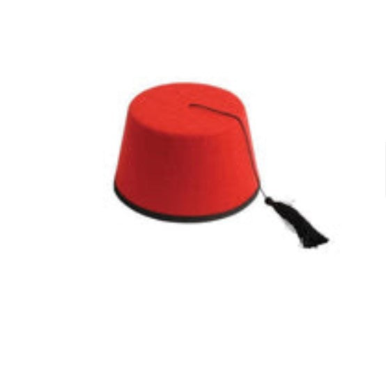 Red Fezt Hat