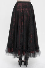 Load image into Gallery viewer, Gothic Maxi Lace with waistband skirt
