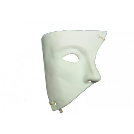 White Triangle Half Mask