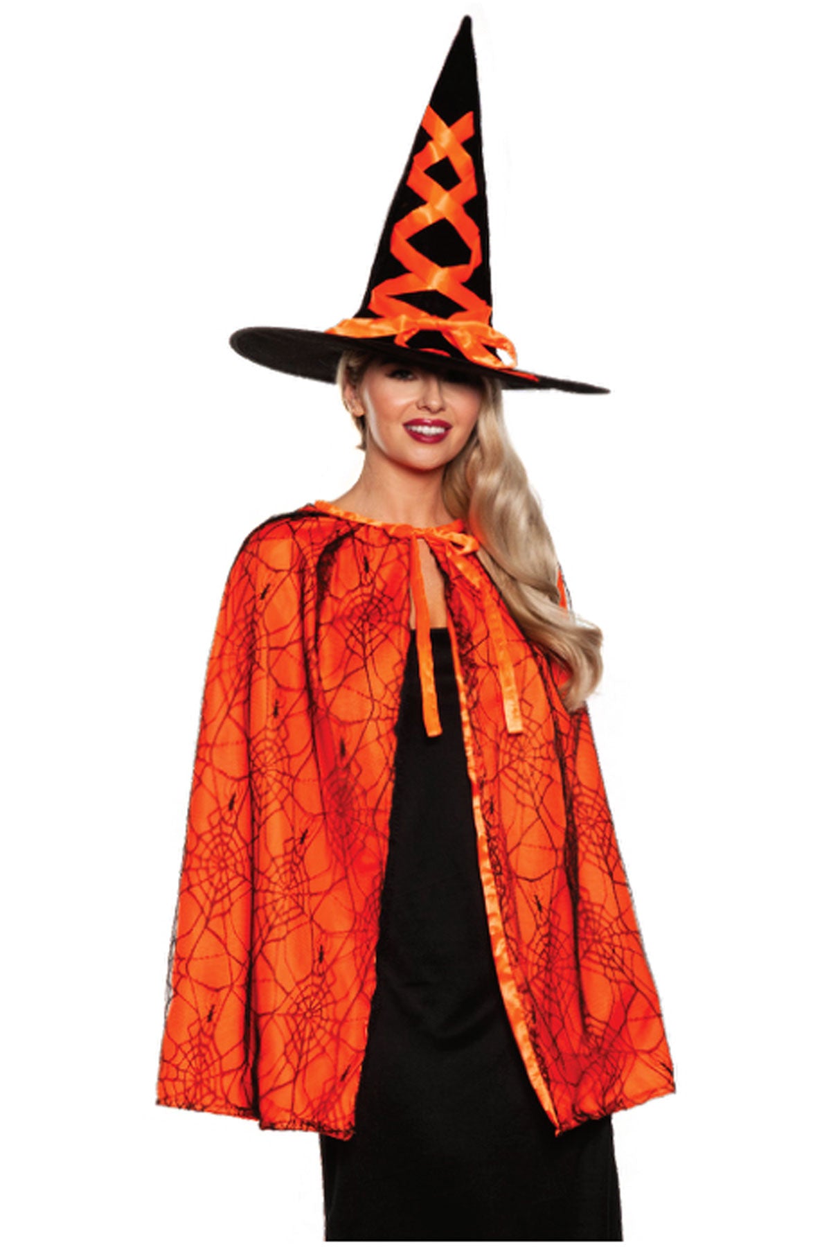 Witch Cape & Hat Set