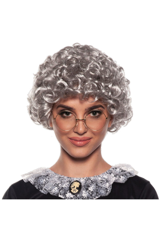 Curly Old Lady Wig