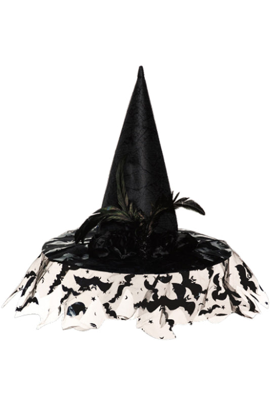 Deluxe Witch Hat with Veil