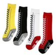 Lace Up Sneaker Knee High Socks-Cotton