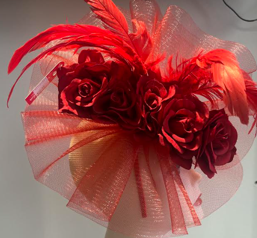 Veil Feather Facinator Headband