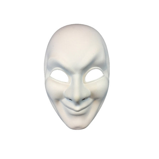 White Smiling Face Mask
