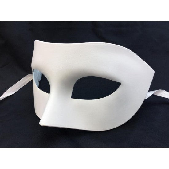 Plastic Venetian Mask Black