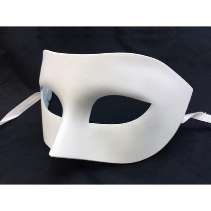 Plastic Venetian Mask Black