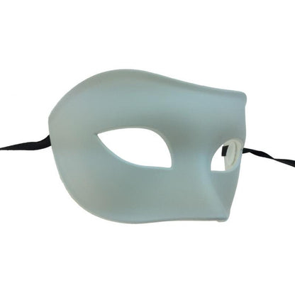 Plastic Venetian Mask Black