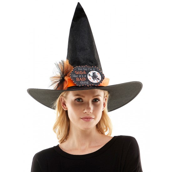 Trick or Treat Witch Hat