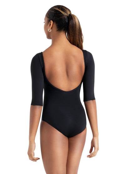 Boatneck 3/4 Sleeve Leotard
