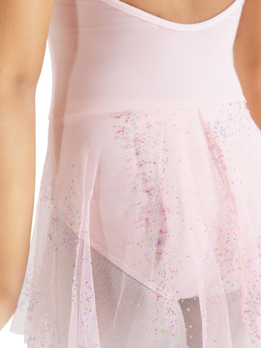 Glitter Glam Cross Back Camisole Dress