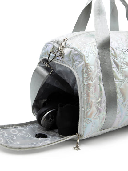 Metallic Star Travel Duffle