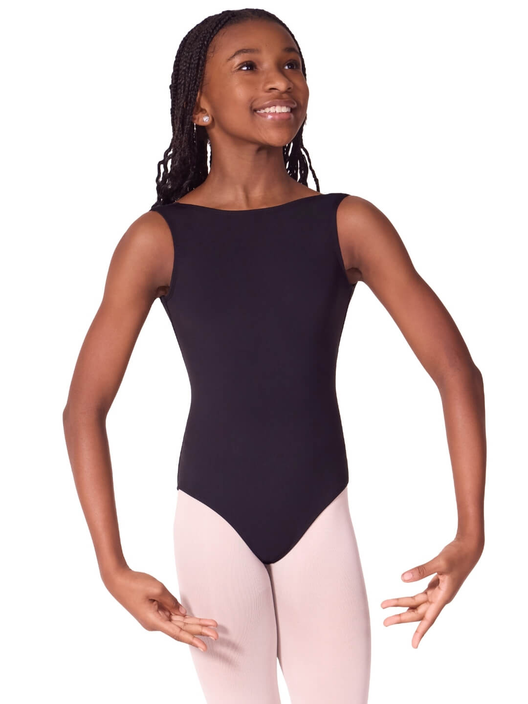 Tween Boatneck Leotard