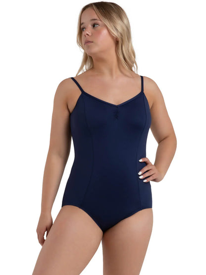 Dual Pinch Camisole Leotard with Princess Seams