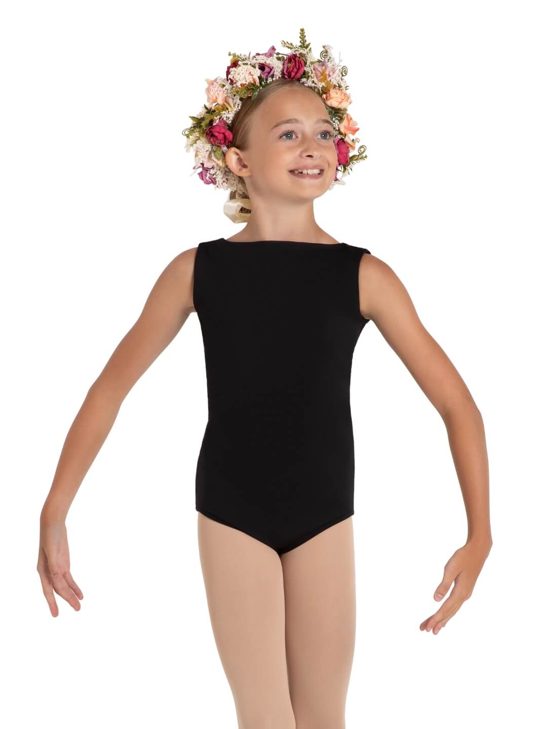 Marigold Mesh Back Child Leotard
