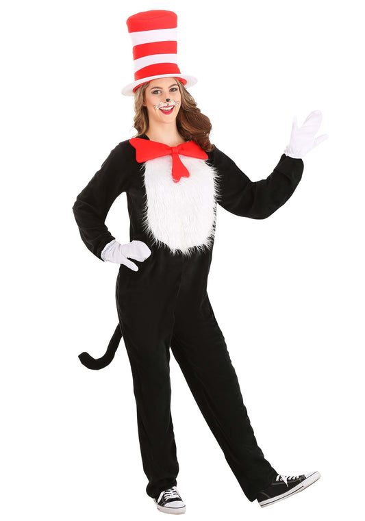 Dr. Seuss Cat in the Hat Costume for Adults