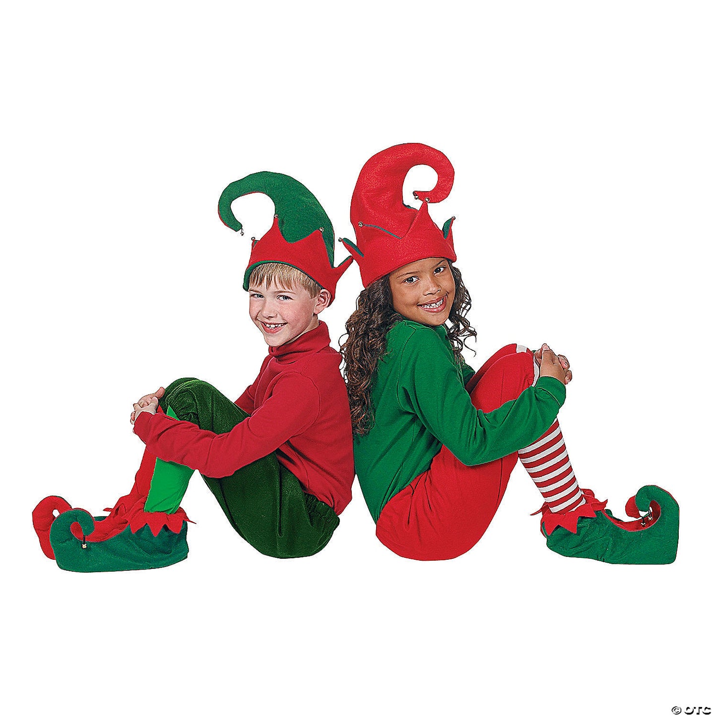 Child Elf Shoes & Hat Costume Set