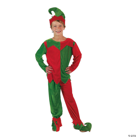 Velour Child’s Elf Costume