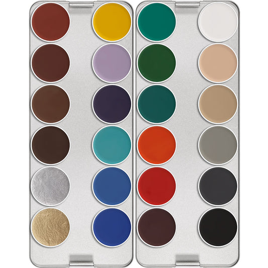 Aquacolor Palette - 24 Colors