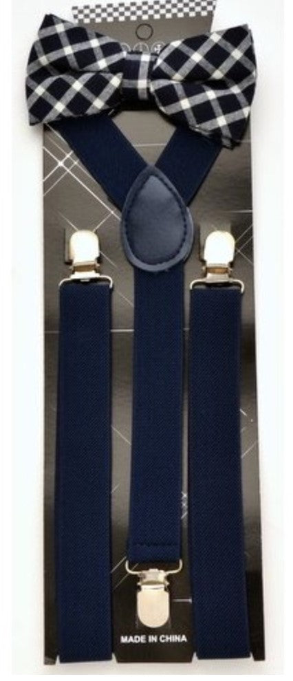 Bow tie & Suspender Set