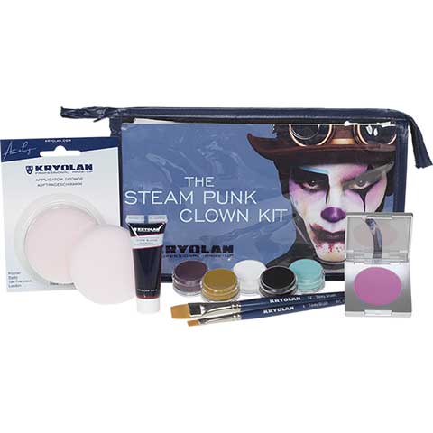 Steampunk Clown Makeup Kit