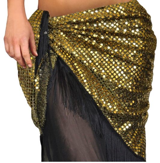 Lurex Scarf Triangle