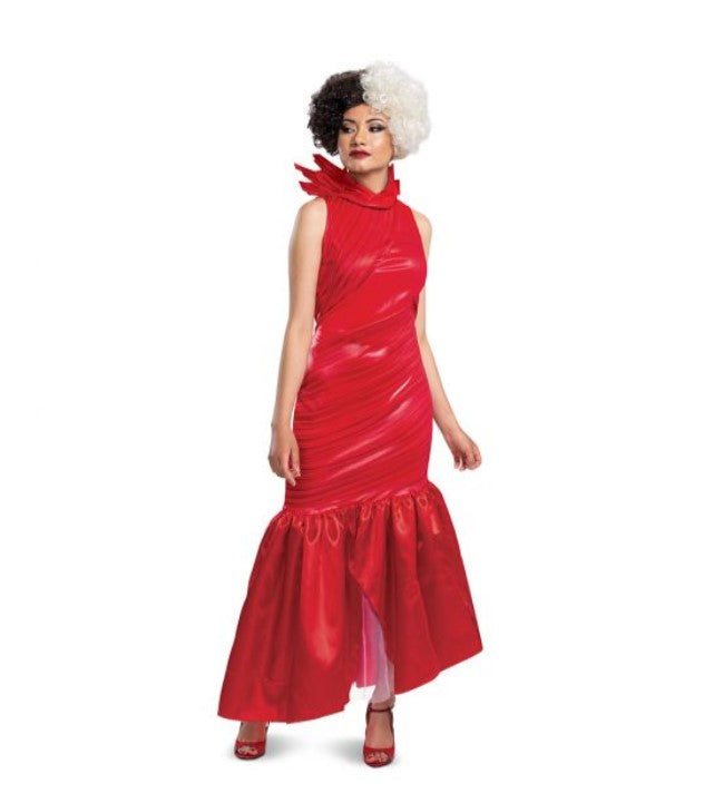 Cruella Live Action Red Dress Classic Adult